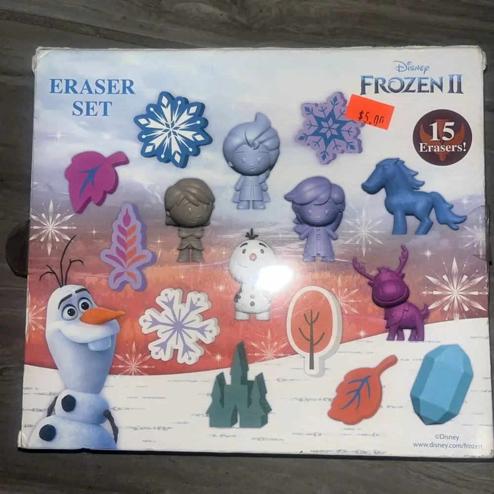 Disney’s Frozen 2 Character Erasers Set